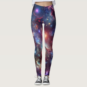 Einfache Moderne: Galaxy Space Rock Coole Leggings