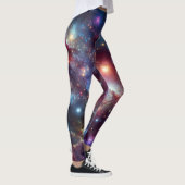 Einfache Moderne: Galaxy Space Rock Coole Leggings (Rechts)