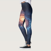 Einfache Moderne: Galaxy Space Rock Coole Leggings (Links)