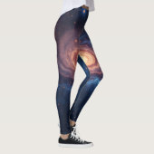 Einfache Moderne: Galaxy Space Rock Coole Leggings (Rechts)