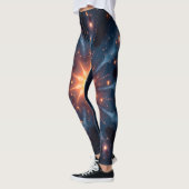 Einfache Moderne: Galaxy Space Rock Coole Leggings (Links)