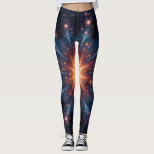 Einfache Moderne: Galaxy Space Rock Coole Leggings