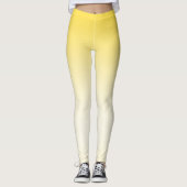 Einfache, moderne Gelbfärbung Leggings (Vorderseite)