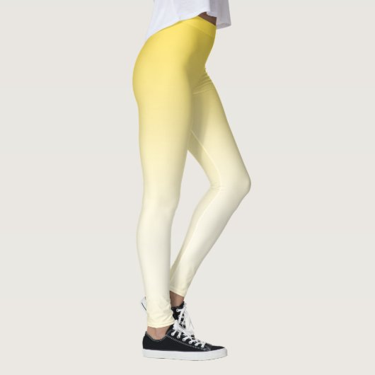 Einfache, moderne Gelbfärbung Leggings (Rechts)