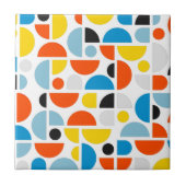 Einfache moderne geometrische Kunst Fliese (Vorderseite)