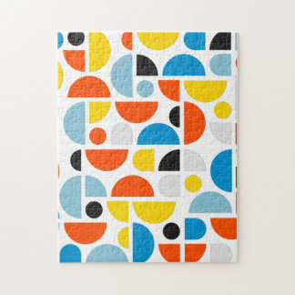 Einfache moderne geometrische Kunst Puzzle