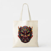 Einfache Moderne: Goblinmaske Tragetasche (Rückseite)