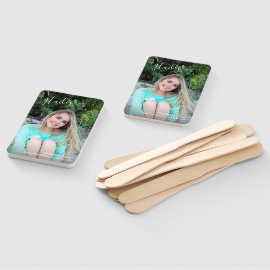 Einfache moderne Graduate Foto Abschluss Fächer (Non-assembled)