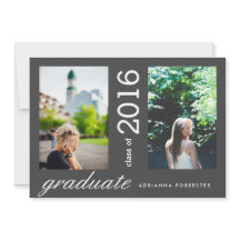 Einfache moderne Graduierung zwei Foto Steinkohle