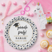 Einfache moderne Graduierungspartei Pappteller (Party)