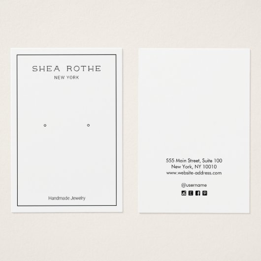 Einfache, moderne Grafikkarte mit weißem Ohr (Vorne & Hinten)