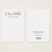 Einfache, moderne Grafikkarte mit weißem Ohr (Vorne & Hinten)