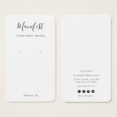 Einfache, moderne Grafikkarte mit weißem Ohr (Vorne & Hinten)