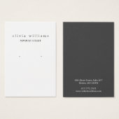 Einfache, moderne Grafikkarte mit weißem Ohr (Vorne & Hinten)