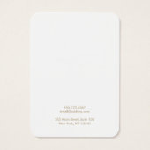 Einfache, moderne Grau Grau Gold Earring Display C (Rückseite)