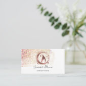 Einfache, moderne, handgefertigte Honig-Kerze-Visi Visitenkarte (Stehend Vorderseite)