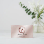 Einfache, moderne, handgefertigte Honig-Kerze-Visi Visitenkarte (Stehend Vorderseite)