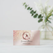 Einfache, moderne, handgefertigte Honig-Kerze-Visi Visitenkarte (Stehend Vorderseite)