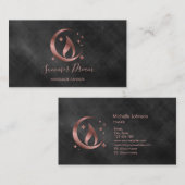 Einfache, moderne, handgefertigte Honig-Kerze-Visi Visitenkarte (Vorne/Hinten)