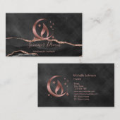 Einfache, moderne, handgefertigte Honig-Kerze-Visi Visitenkarte (Vorne/Hinten)