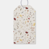 Einfache moderne handgeschriebene Skripte Frohe We Geschenkanhänger (Rückseite)