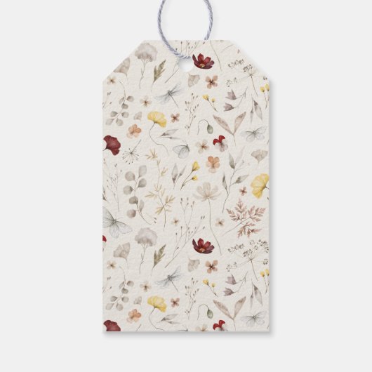 Einfache moderne handgeschriebene Skripte Frohe We Geschenkanhänger (Rückseite)