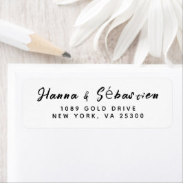 Einfache, moderne, handgezeichnete Schrift