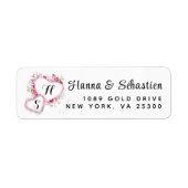 Einfache, moderne, handgezeichnete Schrift (Vorne)