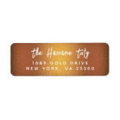 Einfache, moderne, handgezeichnete Schrift (Vorne)