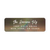 Einfache, moderne, handgezeichnete Schrift (Vorne)