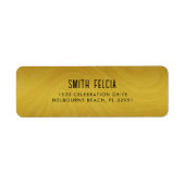 Einfache, moderne, handgezeichnete Script-Rücksend (Vorne)