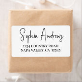 Einfache, moderne, handgezeichnete Script-Rücksend (Insitu)