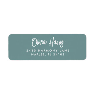 Einfache, moderne, handgezeichnete Script-Rücksend