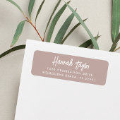Einfache, moderne, handgezeichnete Script-Rücksend