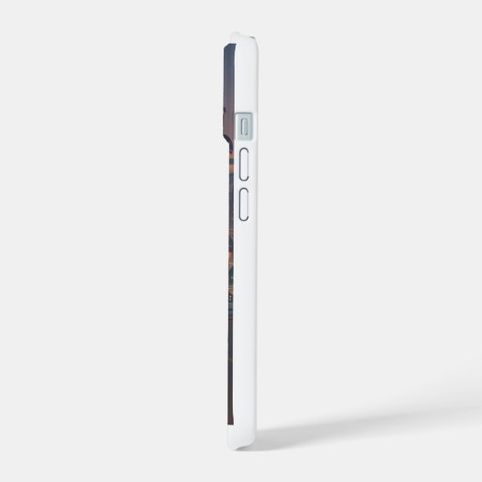 Einfache moderne Handyhülle iPhone 15 Hülle (Linke Seite)