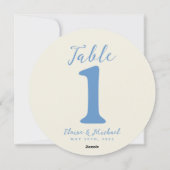 Einfache moderne Hochzeitsempfehlung Feiertagskarte (Rückseite)