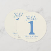 Einfache moderne Hochzeitsempfehlung Feiertagskarte (Vorne/Hinten)