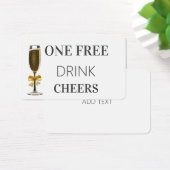 Einfache moderne Hochzeitsreise - Gratis-Ticketgut (Schreibtisch)