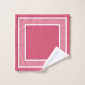 Einfache moderne Honeysuckle Badhandtuch Set (Waschlappen)