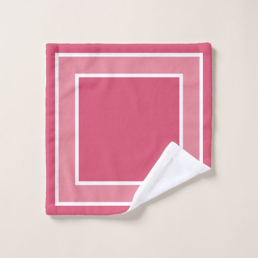 Einfache moderne Honeysuckle Badhandtuch Set (Waschlappen)