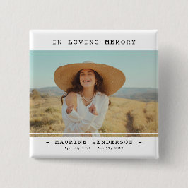 Einfache Moderne im Gedächtnis des Fotos Button