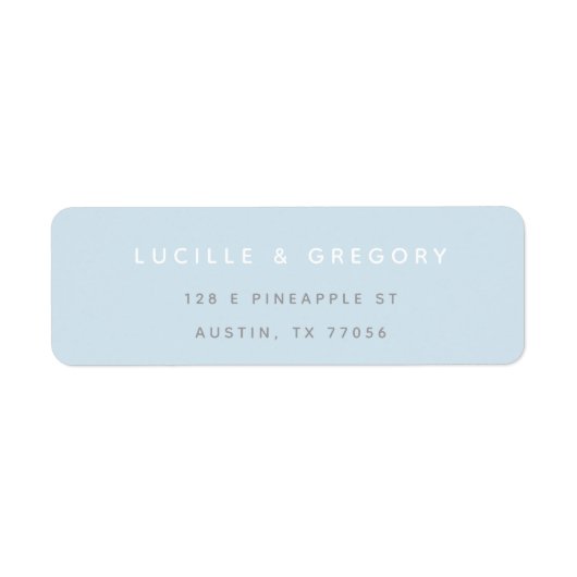 Einfache moderne Individualität | Blauer Grau | RÜ (Vorne)