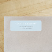 Einfache moderne Individualität | Blauer Grau | RÜ