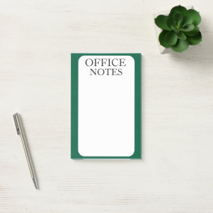 EINFACHE MODERNE INDIVIDUELL GESTALTETE BÜROARBEIT POST-IT KLEBEZETTEL