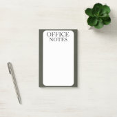 EINFACHE MODERNE INDIVIDUELLE BÜROARBEITSMAPPE POST-IT KLEBEZETTEL (Büro)
