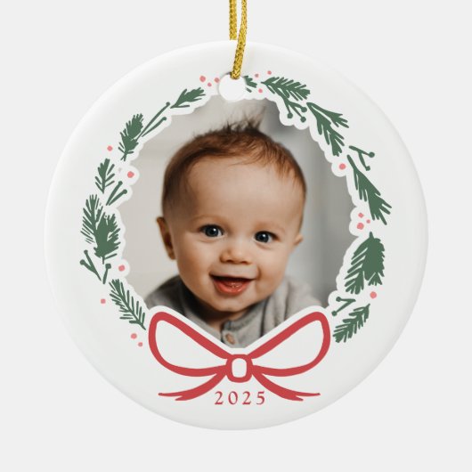 Einfache moderne Kleider Foto Keramik Circle Ornam Ornament (Vorne)