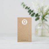 Einfache moderne Kraft Earring Juwelier Display Ca Visitenkarte (Stehend Vorderseite)