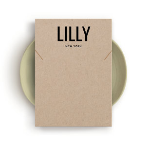 Einfache, moderne Kraft-Necklace-Bracelet-Display-