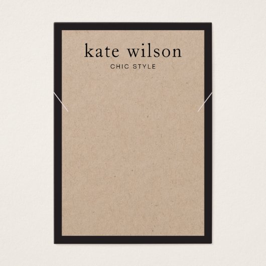 Einfache moderne Kraft-Netzklassenanzeigekarte (Vorderseite)