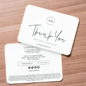 Einfache, moderne, kundenspezifische Werbeaktion f Mitteilungskarte